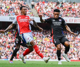 'He is an exemplary captain' - Lyon striker Gift Orban says he's inspired by former Gunner Lacazette