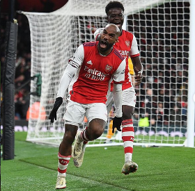 Arsenal loanee Akinola hails Lacazette for forcing stoppage-time winner vs Wolves 