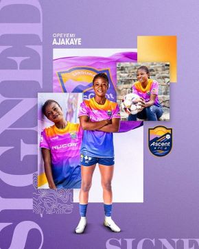 Official: Nigeria international striker joins NWSL side Kansas City Current, loaned out to Carolina Ascent