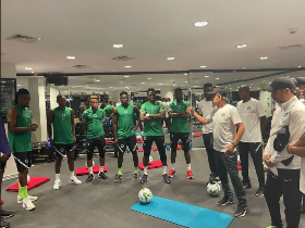 List of 20 invitees in Super Eagles camp; NFF dismiss reports players were thrown out of gym 