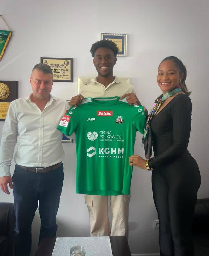 Sean Kanu: Son of Nigeria and Arsenal legend joins new club in Poland 