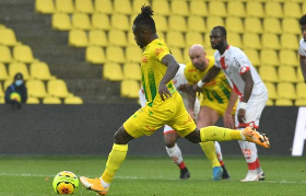 Super Eagles Winger Back On The Goal Trail As Nantes, Dijon Share The Spoils 