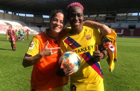 26-Goal Nigerian Striker Wins First League Title With Barcelona Femeni 