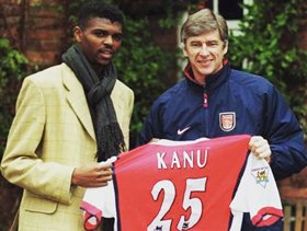 Gunners Hero Kanu Reacts To Arsenal's 1-0 Win Against Manchester United 