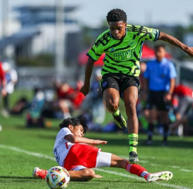 Jayden Adetiba: Skilful forward who has cited Iwobi, Ronaldo as role models scores for Arsenal U16s 