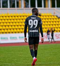 Valmiera's Arokodare Topping the Goalscoring Chart In Latvia After Scoring Twice Vs Alampasu