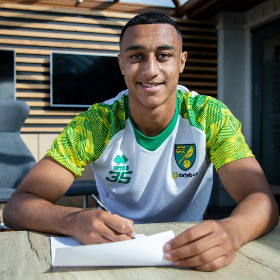 Official : Premier League New Boys Norwich City Extend Contract Of Nigerian Striker