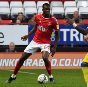 17-year-old center-half of Nigerian descent makes competitive debut for Charlton Athletic 