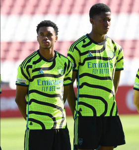 Arsenal coach promotes 15yo striker of Nigerian descent to first team training ahead of Sevilla clash 