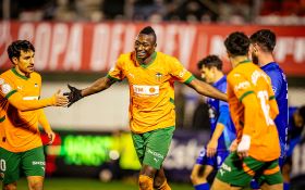 Super Eagles striker Umar Sadiq opens Valencia account in Copa del Rey victory