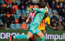  Spanish Super Cup : Nigeria Captain Scores A Sweet Header As Barcelona Femeni Beat Atletico Madrid