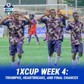 1xCup 2025: 12 teams advance as Emaljus FC, Dosu FC, 6 others battle for wild card