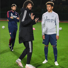 18yo left-back eligible for Nigeria, Egypt and England trains with Arsenal first team pre-Brentford 