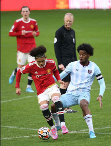 PL 2: Manchester United's Anglo-Nigerian winger produces two delightful assists vs West Ham 