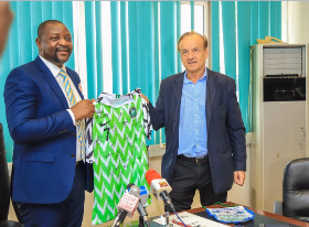  Sports Minister Sunday Dare Questions Rohr : Are We Happy About Where Our Football Is At The Moment? 