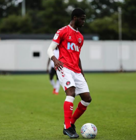 Exciting forward Ladapo training with Rochdale after leaving Charlton Athletic 