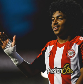 'Still my idol' - Brentford forward Peters reveals he takes inspiration from Ronaldo, Mbappe, Olise