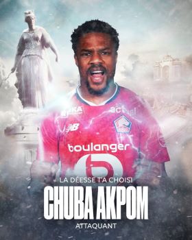 Official: Ajax Amsterdam striker Chuba Akpom joins Lille on loan with an option to buy