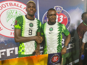 Osimhen receives N2m in prize money after starring in World Cup qualifier vs Cape Verde 