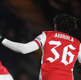 Nigerian-born midfielder scores first-ever goal for Arsenal Youth in 6-goal thriller vs Leicester 