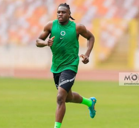 Nigeria training : Bassey tested in two different positions; keeps RW Dennis quiet but Sanusi more assured