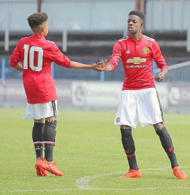 'He Took His Goal Like A Center Forward' - Manchester United Coach Hails Debutant Odubeko