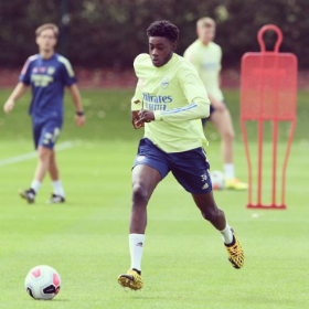 Arteta Promotes Teenage Right-back Alebiosu To First Team Training Pre-Wolverhampton Wanderers 