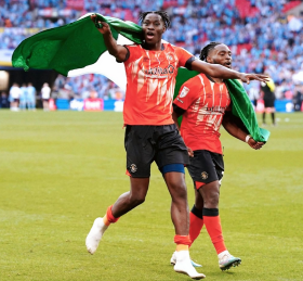  Crystal Palace, Bournemouth, Leicester, Ipswich interested in Luton Town's 10-goal striker Adebayo 