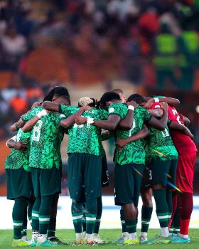 Super Eagles starting XI: Okoye, Dele-Bashiru, Iheanacho, Boniface, Simon start; Osho home debut 