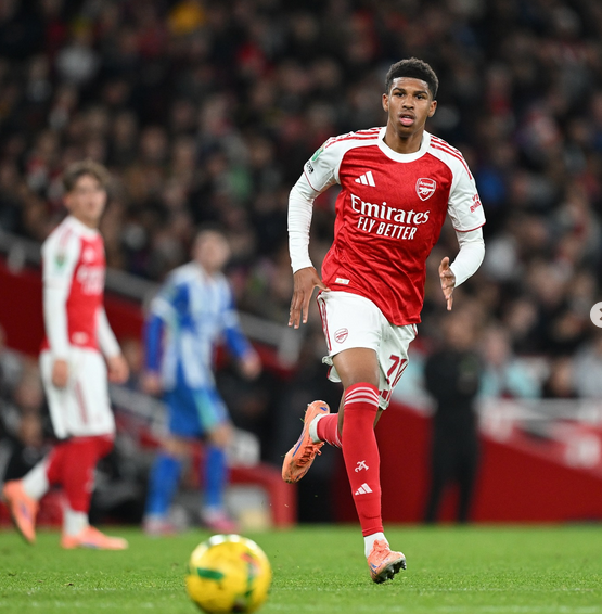 Injured Arsenal forward Harriman-Annous hints at a return to action soon