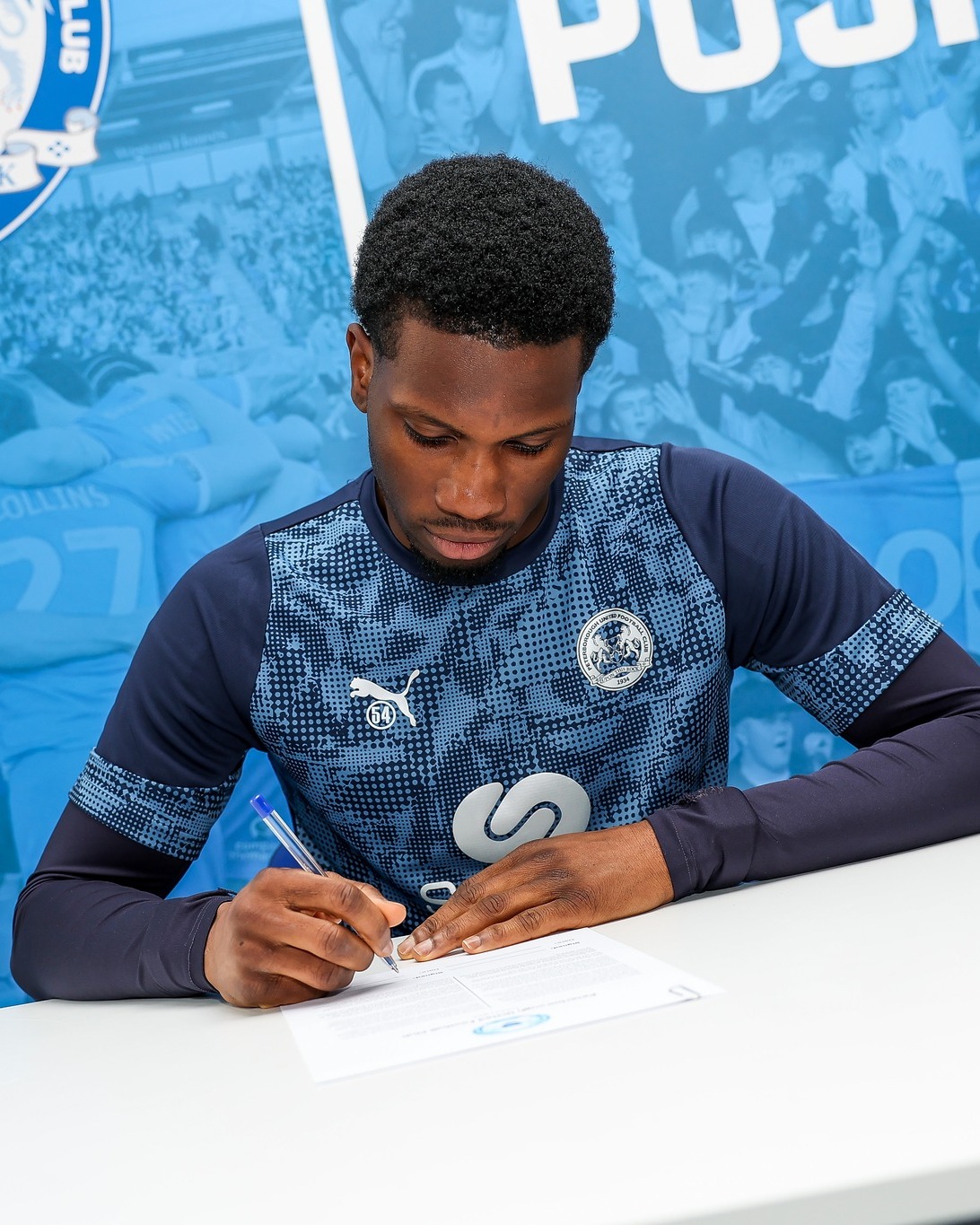 After scoring first senior goal for Peterborough United, Nigerian forward signs new deal
