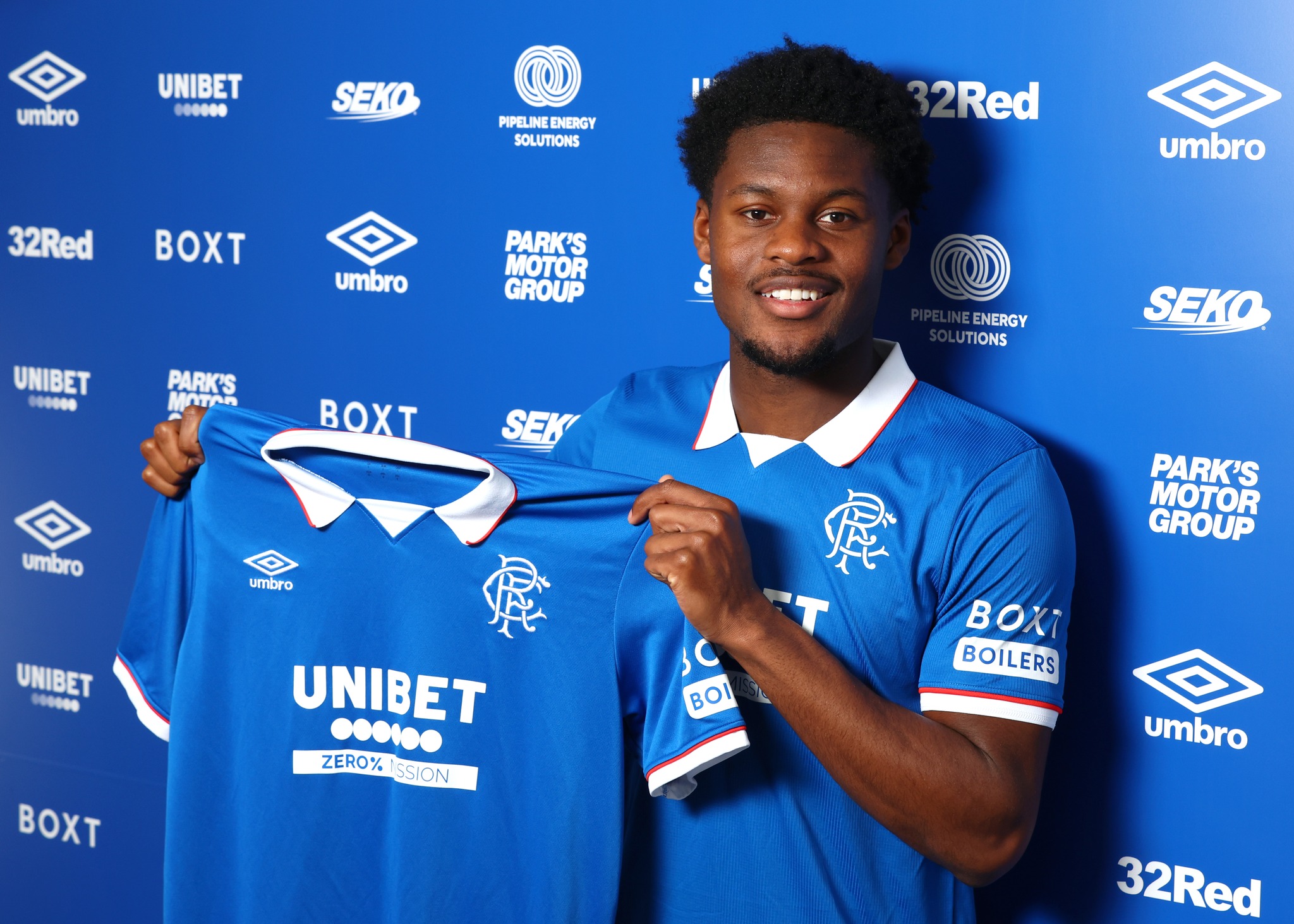 'I'm a strong' - Rangers brand new signing eligible for Nigeria describes himself as an all-round midfielder