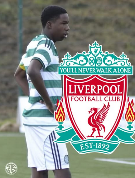 Liverpool beat Nottingham Forest in race to sign Celtic's 15yo CB of Nigerian descent