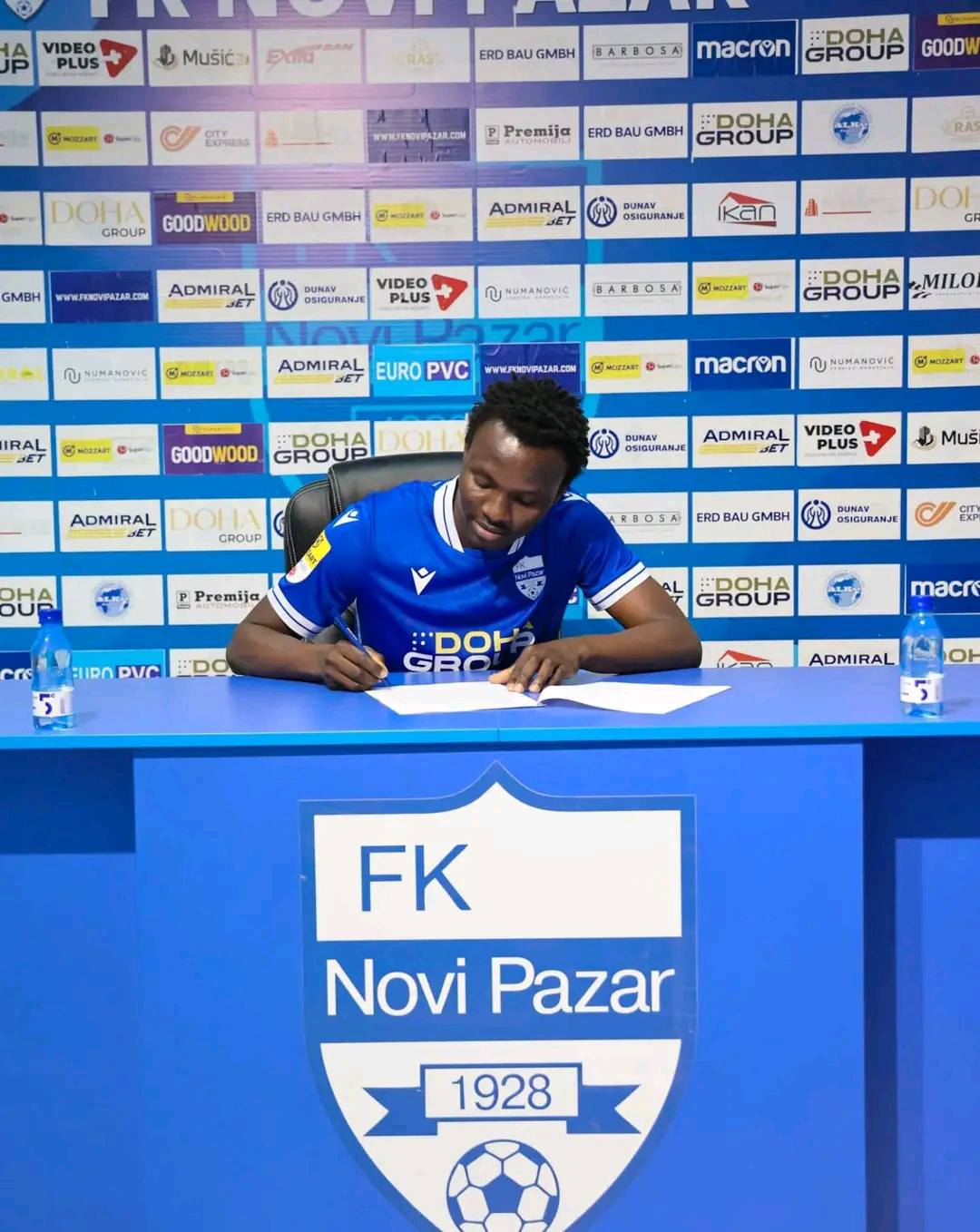 Confirmed: Dauda signs new three-year contract with Serbian SuperLiga club