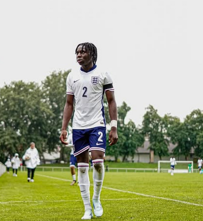 Son of former Super Eagles striker provisionally cap-tied to England after competitive debut for Young Lions