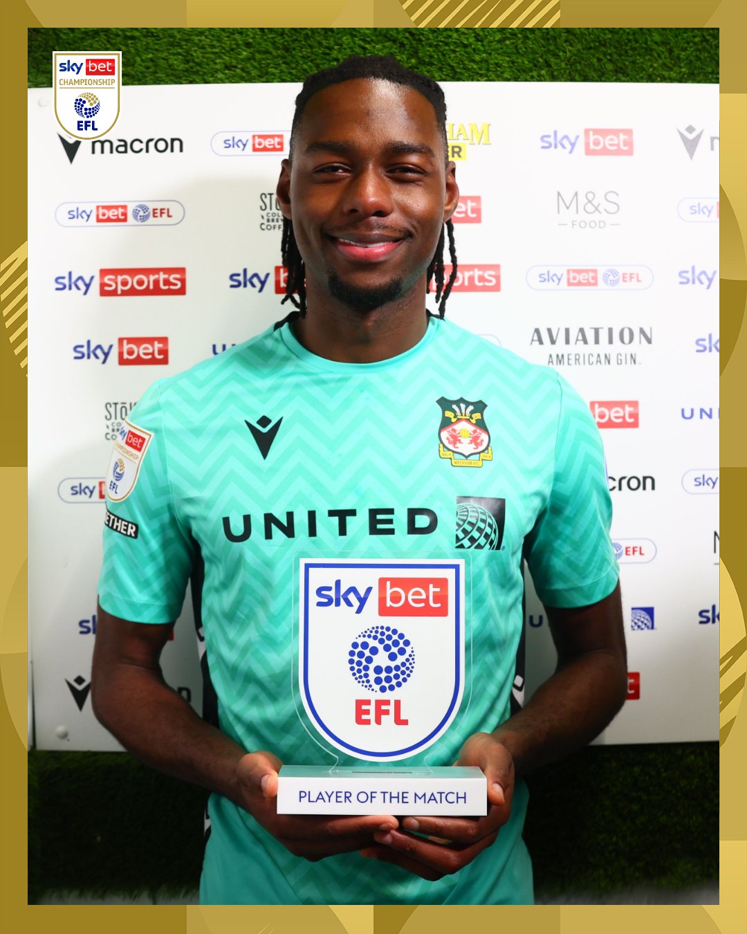 Future Super Eagles goalkeeper picks up Motm award after 11th clean sheet for Wrexham