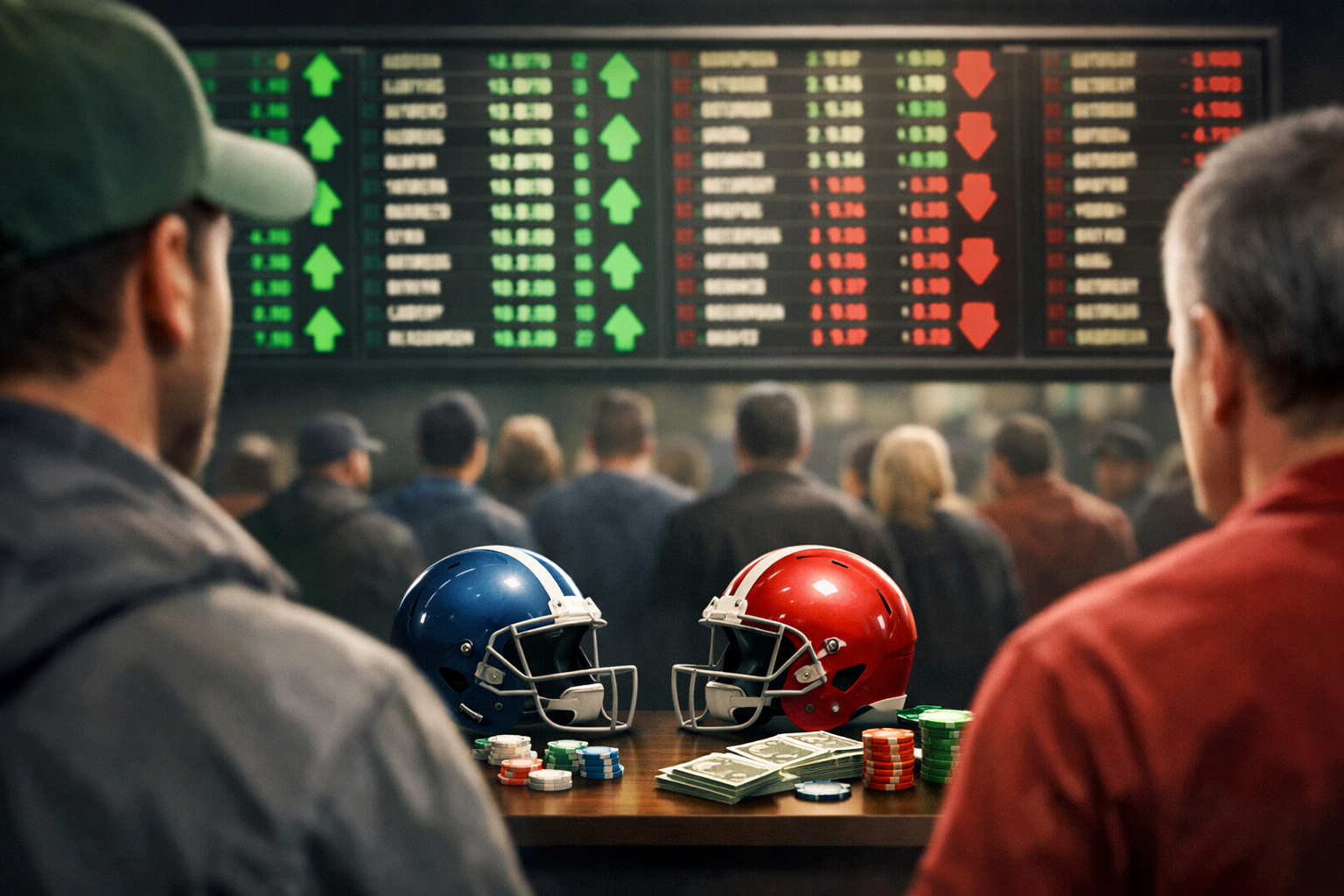 You're not just betting on the game. You're reading the entire room.