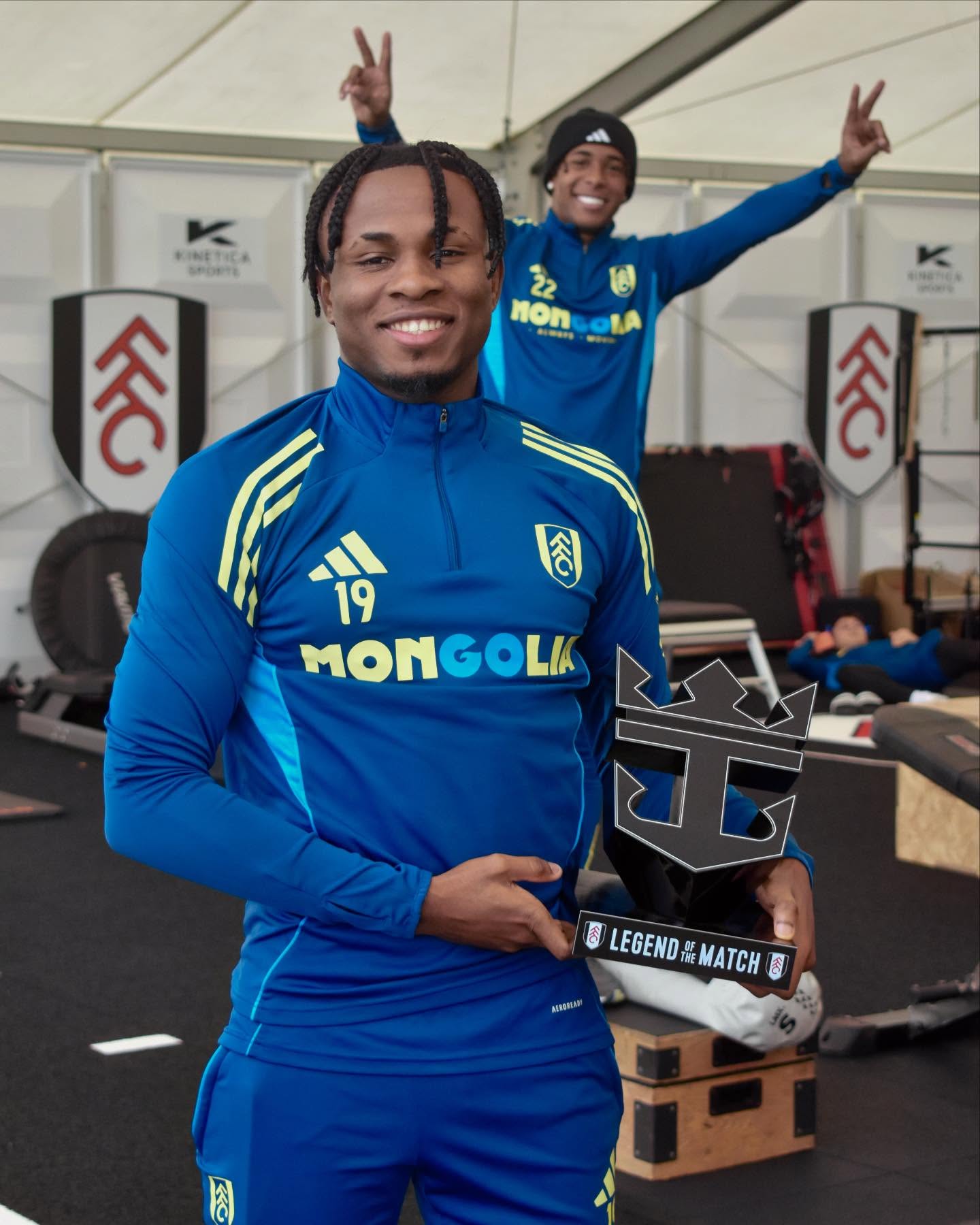 'I'm still cooking' - Fulham winger Chukwueze tells Super Eagles teammate Bassey after receiving award