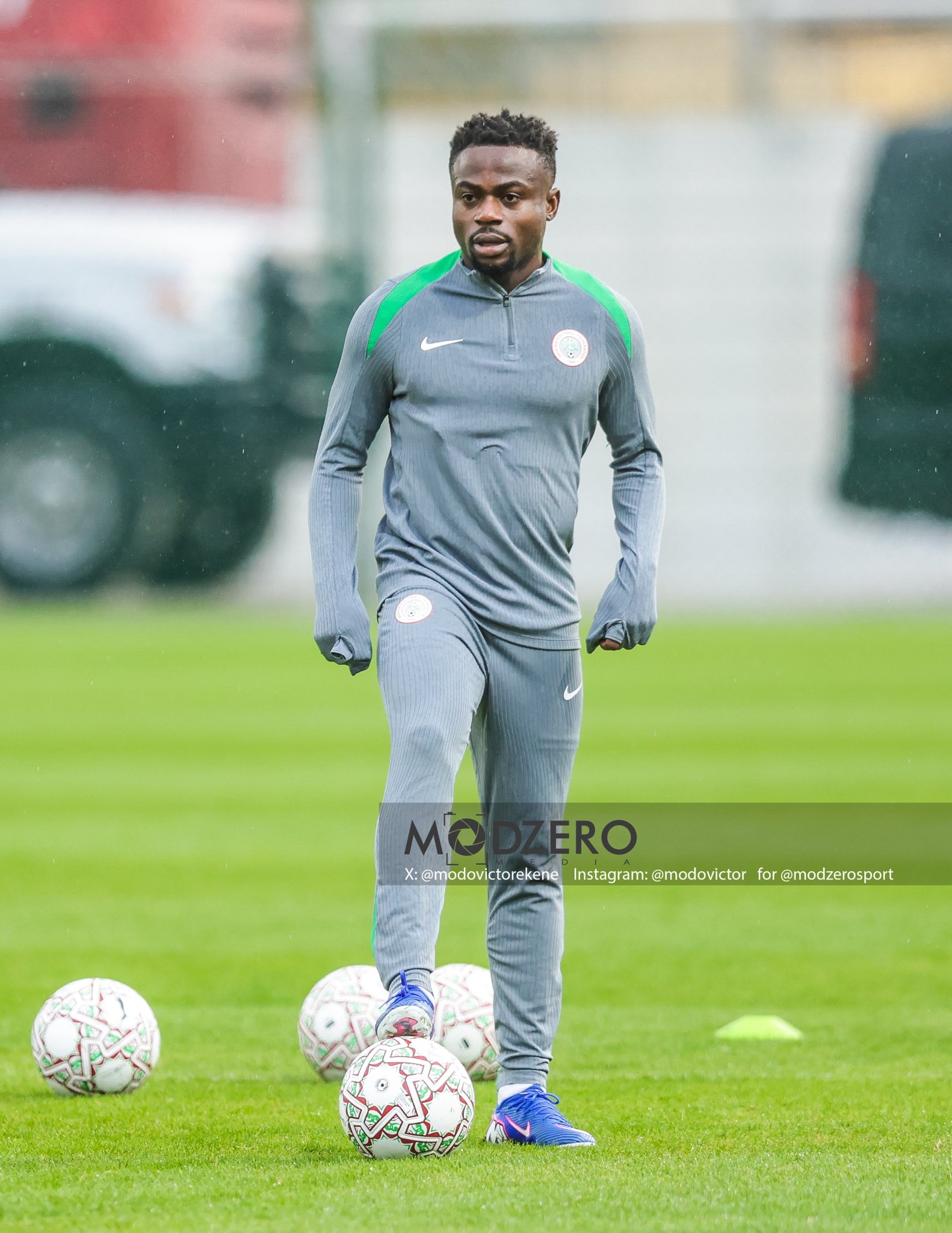 'Nobody is scared' - Moses Simon insists Super Eagles kept their cool in second half of win v Tanzania