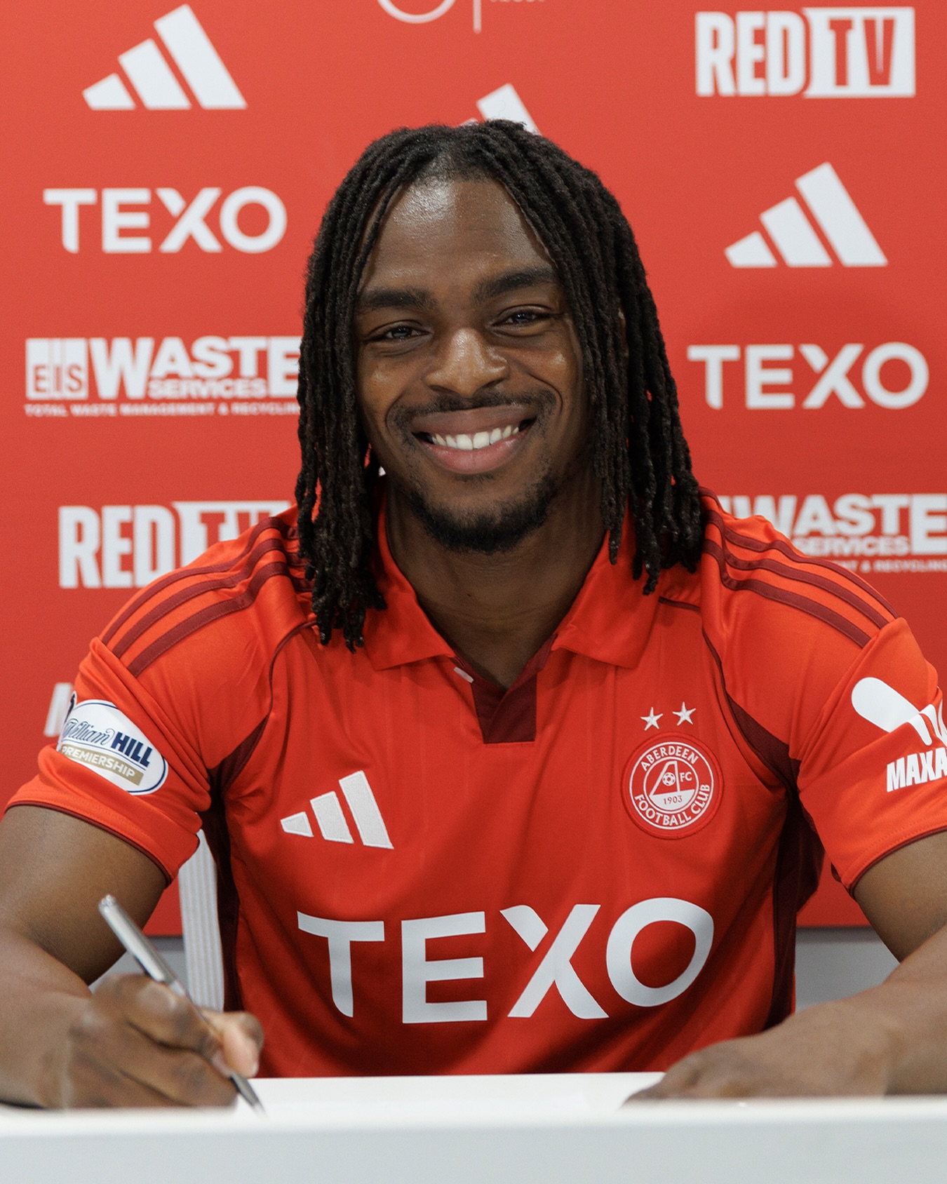 Done deal: After missing out on Leonard Ngenge, Aberdeen sign another Nigerian player