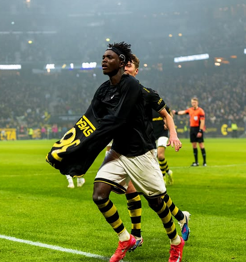 Club Brugge keeping tabs on AIK forward Zadok Yohanna after blistering start to season