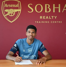 Confirmed: Forward eligible for Nigeria, Ghana, England, Lebanon signs new Arsenal contract 