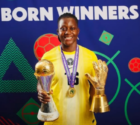 2025 Ballon d'Or: Nnadozie battles Arsenal, Chelsea, Barca keepers for Women's Yashin Trophy