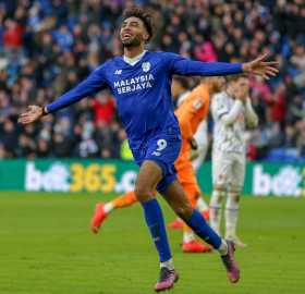 Kion Etete: Striker who is open to representing Super Eagles loaned out by Cardiff City