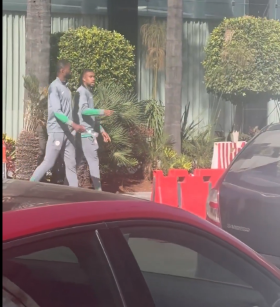 Super Eagles duo Iwobi and Ajayi make first public appearance amid bonus row in Morocco
