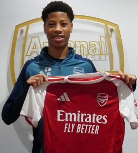 'Big club' - Nigerian midfielder breaks silence after signing schoolboy deal with Arsenal 
