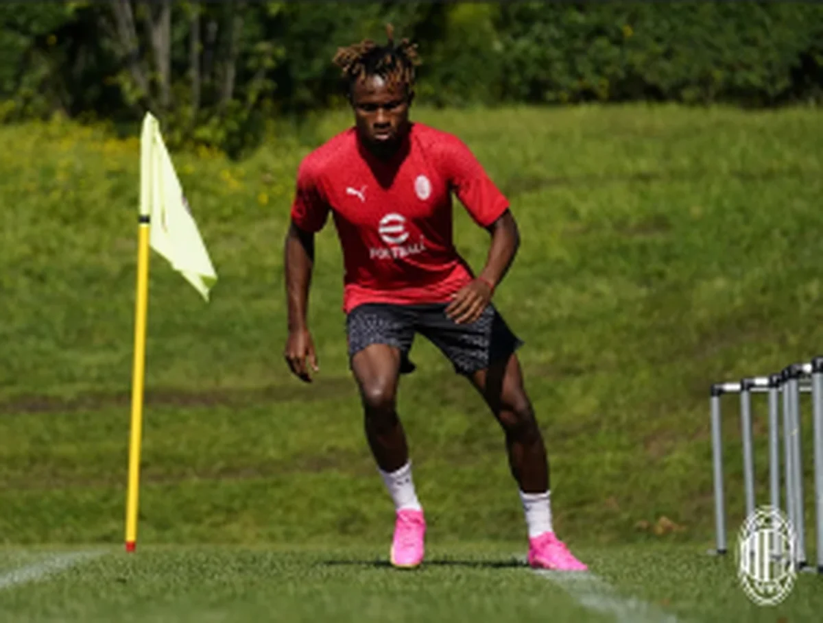 Chukwueze finally starts work with AC Milan coach ahead of potential debut v MonzaÂ 