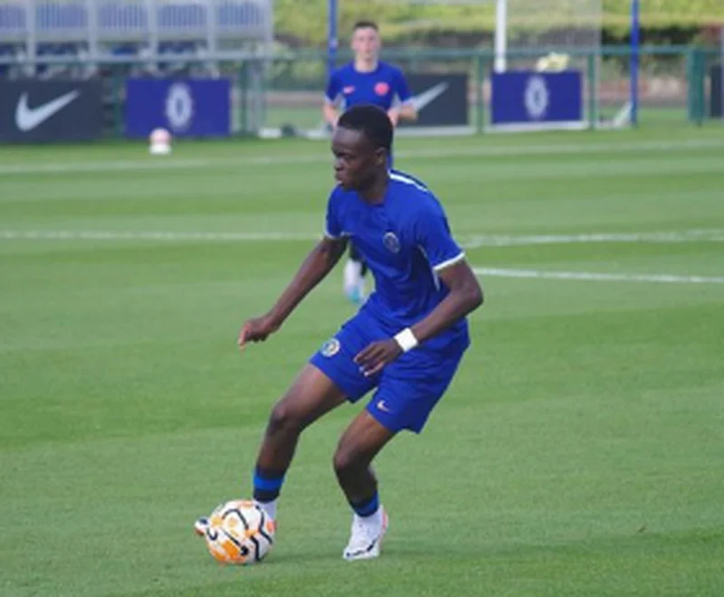 Flying Eagles-eligible winger plays for two Chelsea teams in the space of one dayÂ 