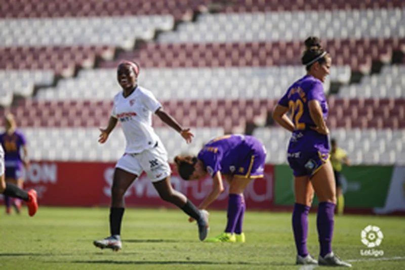 Sevilla's Nigerian Striker Enters History Books With First Goal Scored In New Primera DivisiÃ³n Femenina Season