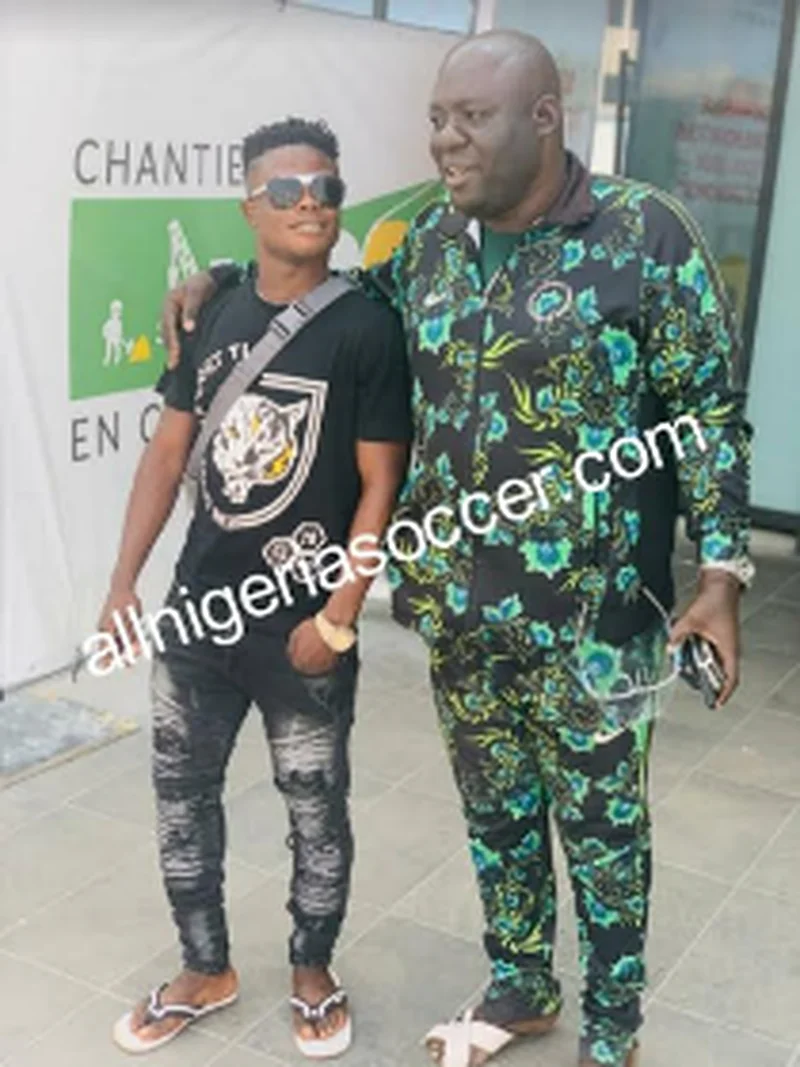 Photo : Ex-Nigeria U17 Star, Akinkunmi Amoo Flies Out To Sweden To Link Up With Hammarby